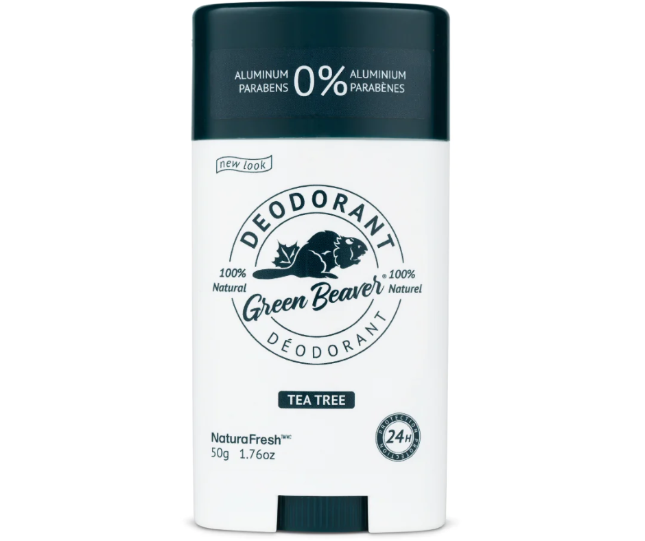 GREEN BEAVER ECOCERT DEODORANT TEA TREE