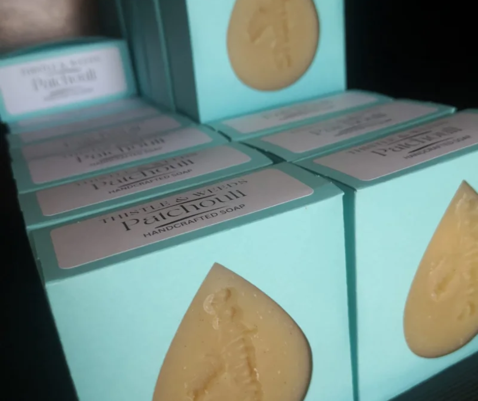 THISTLE & WEEDS SHAMPOO BAR - PATCHOULI
