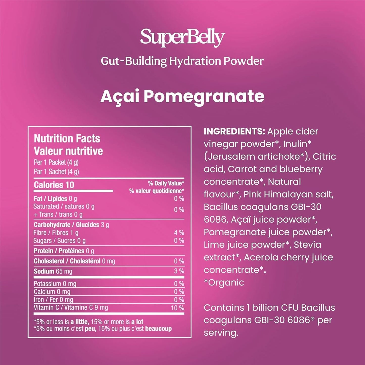 BLUME SUPERBELLY - ACAI POMEGRANATE