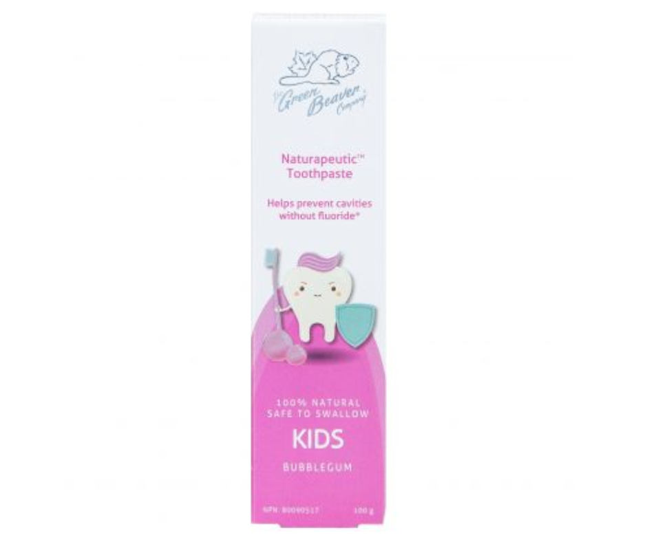 GREEN BEAVER NATURAPEUTIC KIDS BUBBLEGUM TOOTHPASTE