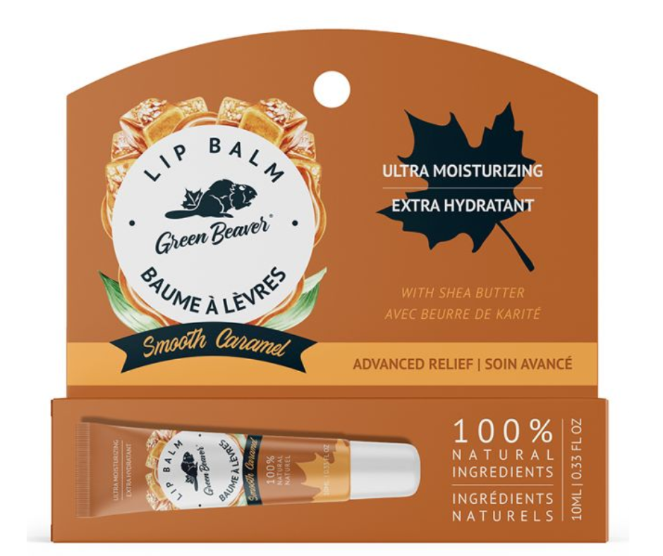 GREEN BEAVER LIP BALM SMOOTH CARAMEL