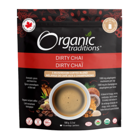 ORGANIC TRADITIONS DIRTY CHAI