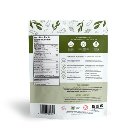 ORGANIC TRADITIONS TURMERIC POWDER