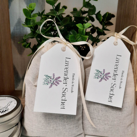 THISTLE & WEEDS SACHETS LAVENDER