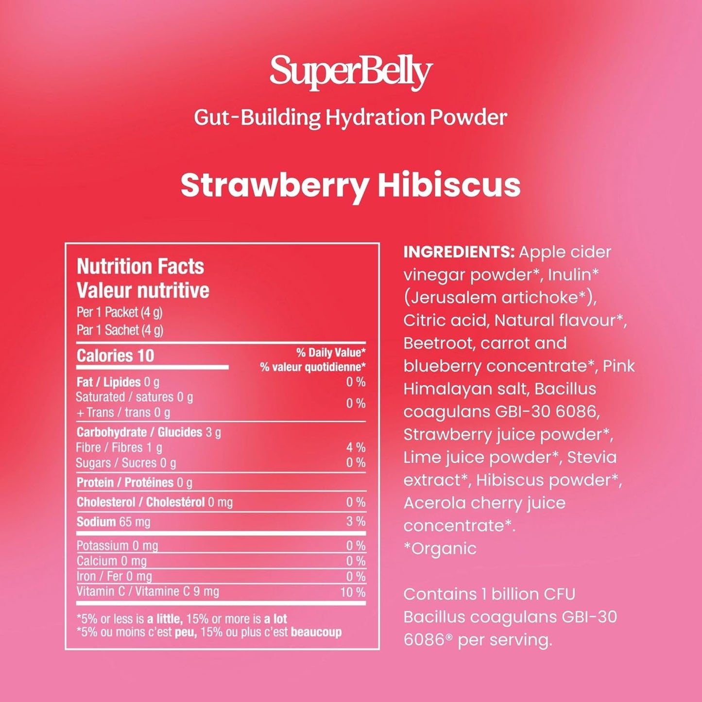BLUME SUPERBELLY - STRAWBERRY HIBISCUS