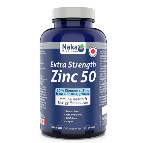 ZINC 50 EXTRA STRENGTH (From Zinc Citrate)