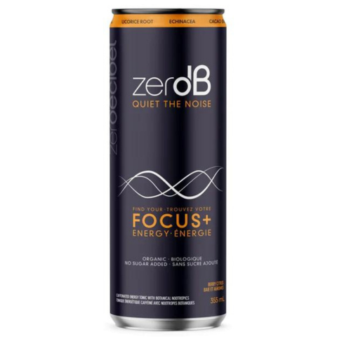 ZERO DB DRINKS - FOCUS + ENERGY TONIC