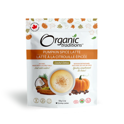 ORGANIC TRADITIONS PUMPKIN SPICE LATTE (LIMITED EDITION)
