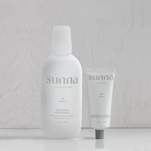 SUNNA SMILE COCO-MINT WHITENING BUNDLE (SAVE 20% OFF INDIVIDUAL PRICING)