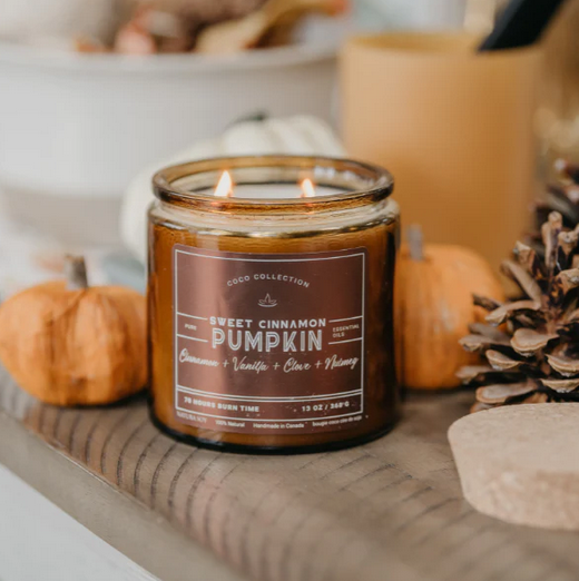 NATURA SOYLIGHTS  COCO COLLECTION - SWEET CINNAMON PUMPKIN